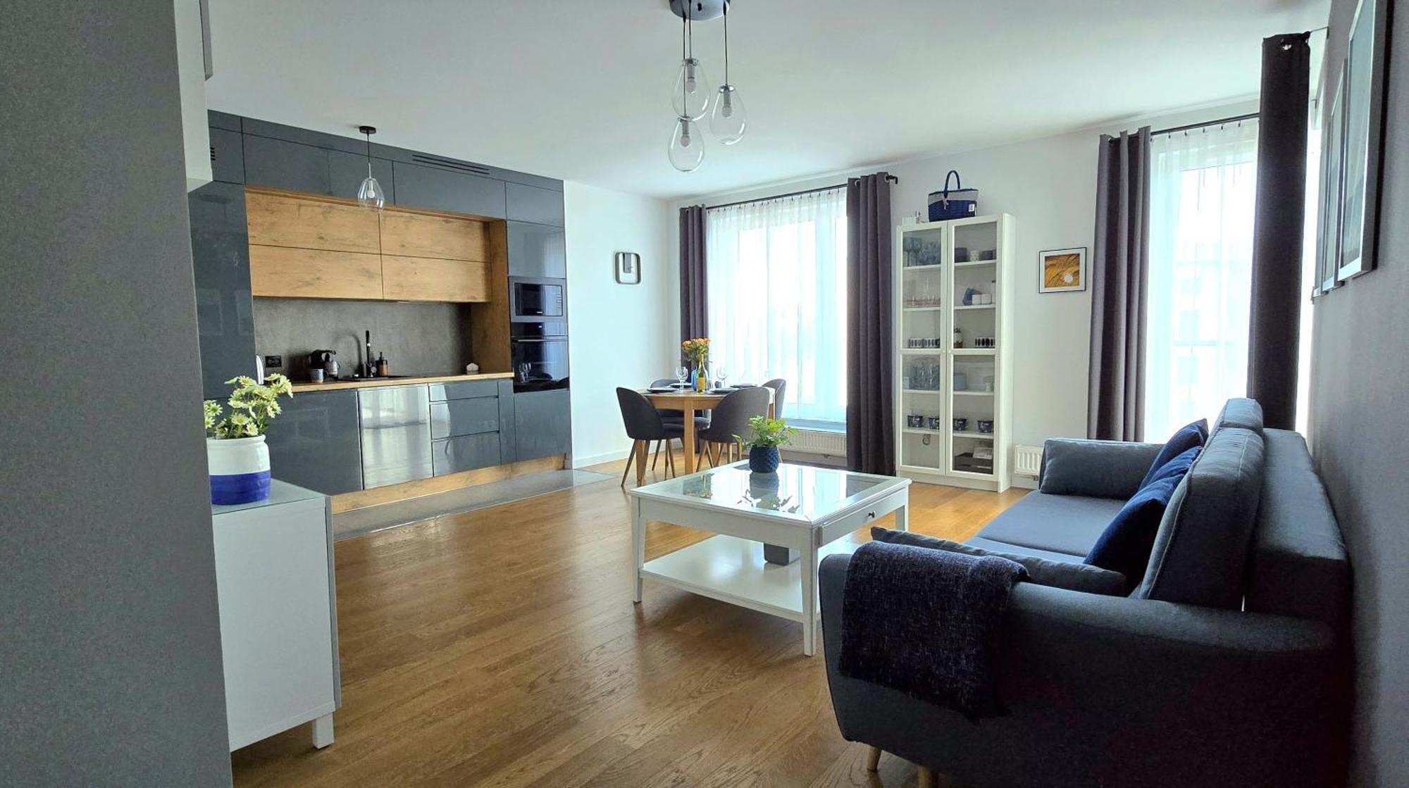 Apartament Dreams Przystan Letnica By Triapart Gdaňsk Exteriér fotografie